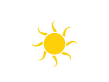 Sun Vector illustration Icon
