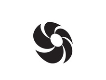 Vortex illustration Template design