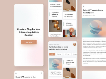 Yozing - Blogger Design Mobile App preview picture
