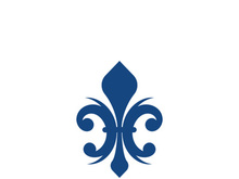 Fleur de lis vector icon