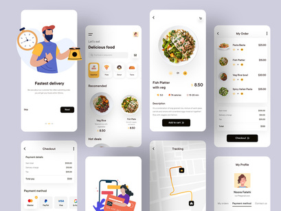 Food Delivery Mobile Application Design