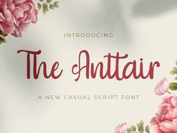 The Anttair - Handwritten Font preview picture