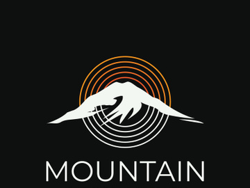 Mountain logo preview picture