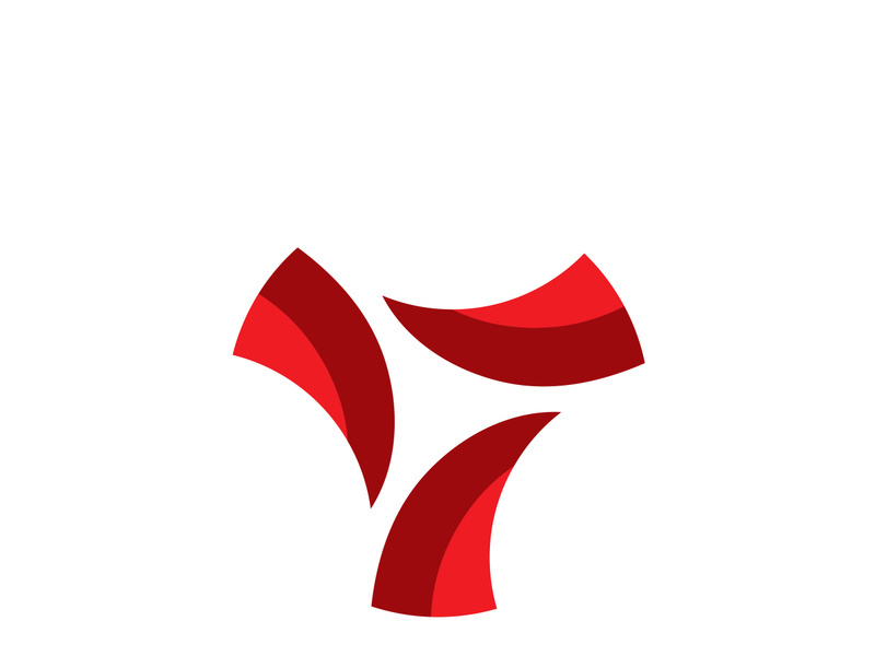 triangle logo vector design illustration template