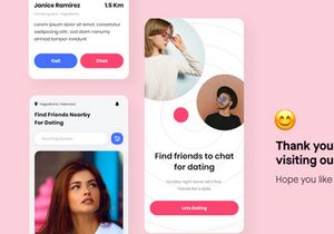 Malming - Dating Design Mobile App