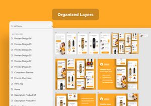Skateboard Store App Design