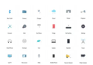 Technology Color Icons