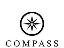 compass icon isolated on background.modern flat compass pictogram,business,marketing,internet concept.trendy simple vector symbol for websitedesign or button to mobile app.logo illustration.