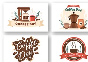 20 International Coffee Day Illustration