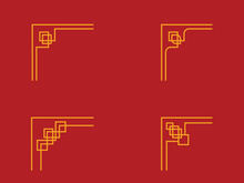 Chinese border illustration