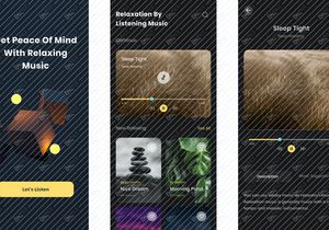 Sokin - Headspace Design Mobile App
