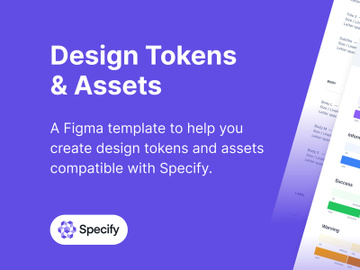 Design Tokens and Assets for Specify +1000 items preview picture