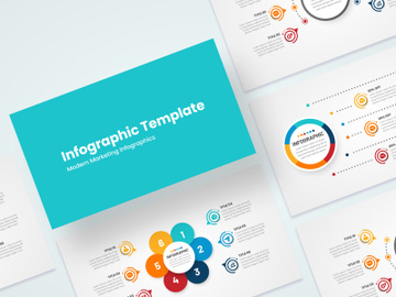 Modern Marketing Infographics - Sanstemp preview picture