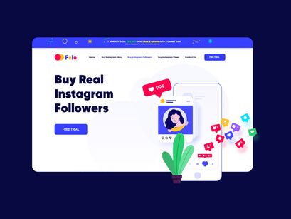 Folo Website Landing Page