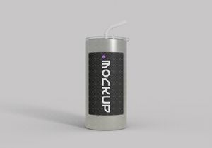 Stainless Steel Cup Mockup