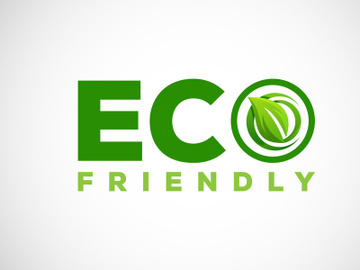 Eco friendly icon. Eco friendly and organic labels sign. Healthy natural product label design vector illustration preview picture