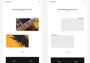 K!sbag: Free minimal portfolio template