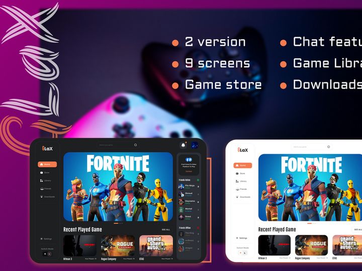 GLaX - Gaming Store