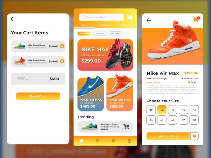 Sneaker Mobile App