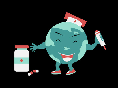 World Health Day SVG Illustrations