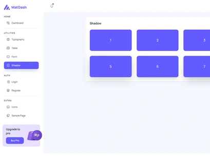 MatDash Free NextJS Tailwind Admin Dashboard Template