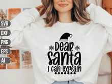 Dear santa i can explain svg