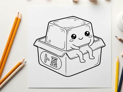 Cute microwave vector illustration flat design happy cartoon