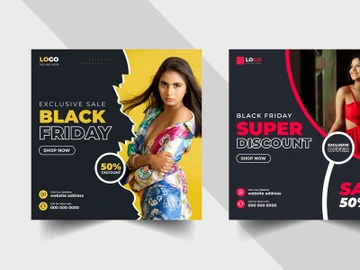 Black Friday Sale Social Media Post Ver-2 preview picture