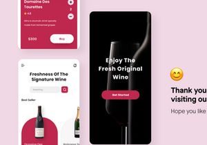 Ichish - Wine Design Mobile App