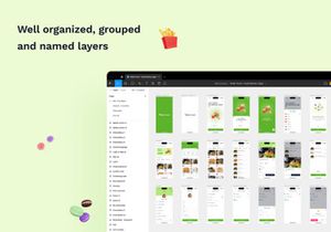 Robin Food - Food Delivery Mobile UI Kits