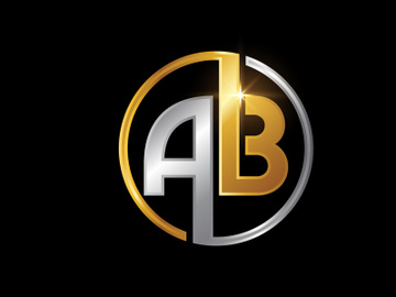 Initial Letter A B Logo Design Vector Template. Graphic Alphabet Symbol For Corporate Business Identity preview picture