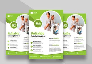 Cleaning Searvice Flyer Template Ver-4