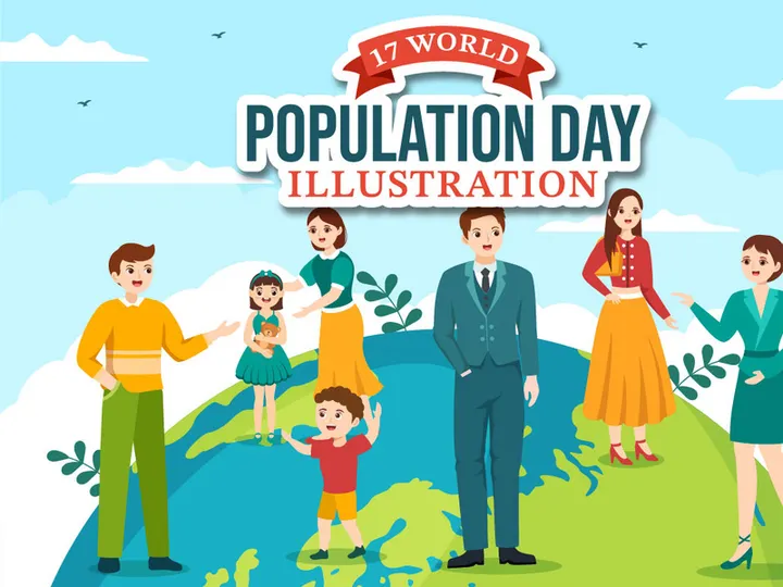 17 World Population Day Illustration
