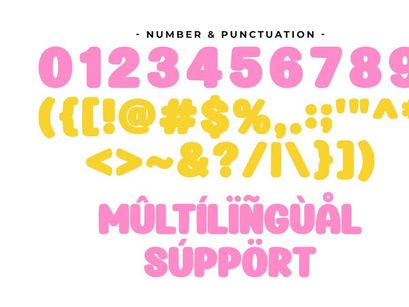 Summer Harvest - Playful Display Font