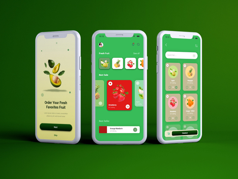 Fresh Fruit- Mobile App