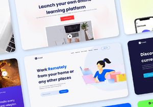 Kreed – 20 Hero Headers Template