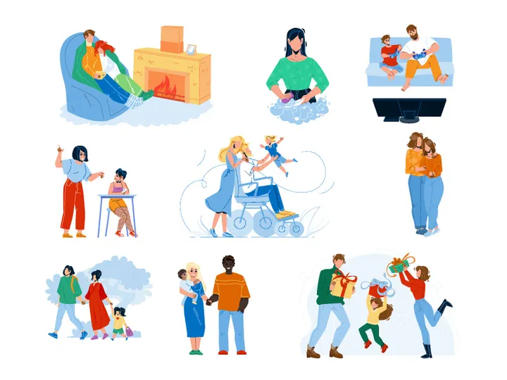 Family characters