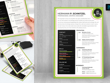 Resume CV Template-44 preview picture