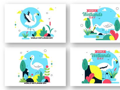 10 World Wetlands Day Illustration