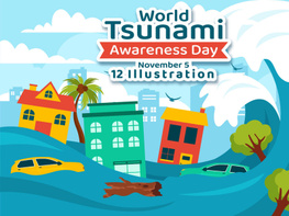 12 World Tsunami Awareness Day Illustration preview picture