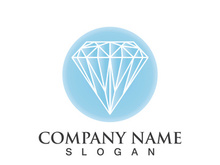 Diamond logo template vector icon illustration design