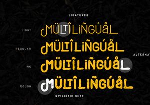 Black Burger Font Family
