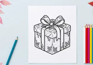Holiday celebration with festive decorations