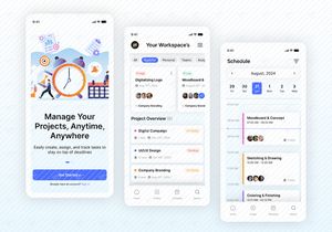 🔹 Task Management UI Concept 🔹