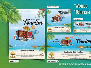 World Tourism Day Flyer & Social Media Kit-02 preview picture