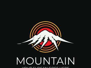 Mountain logo preview picture