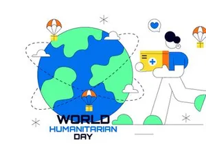 10 World Humanitarian Day Illustration