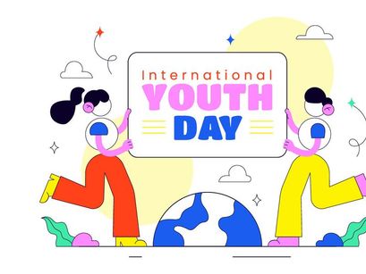 10 International Youth Day Illustration