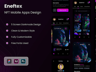 Eneftex NFT Mobile Apps