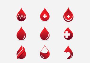 Blood donors icon , blood logo vector illustration